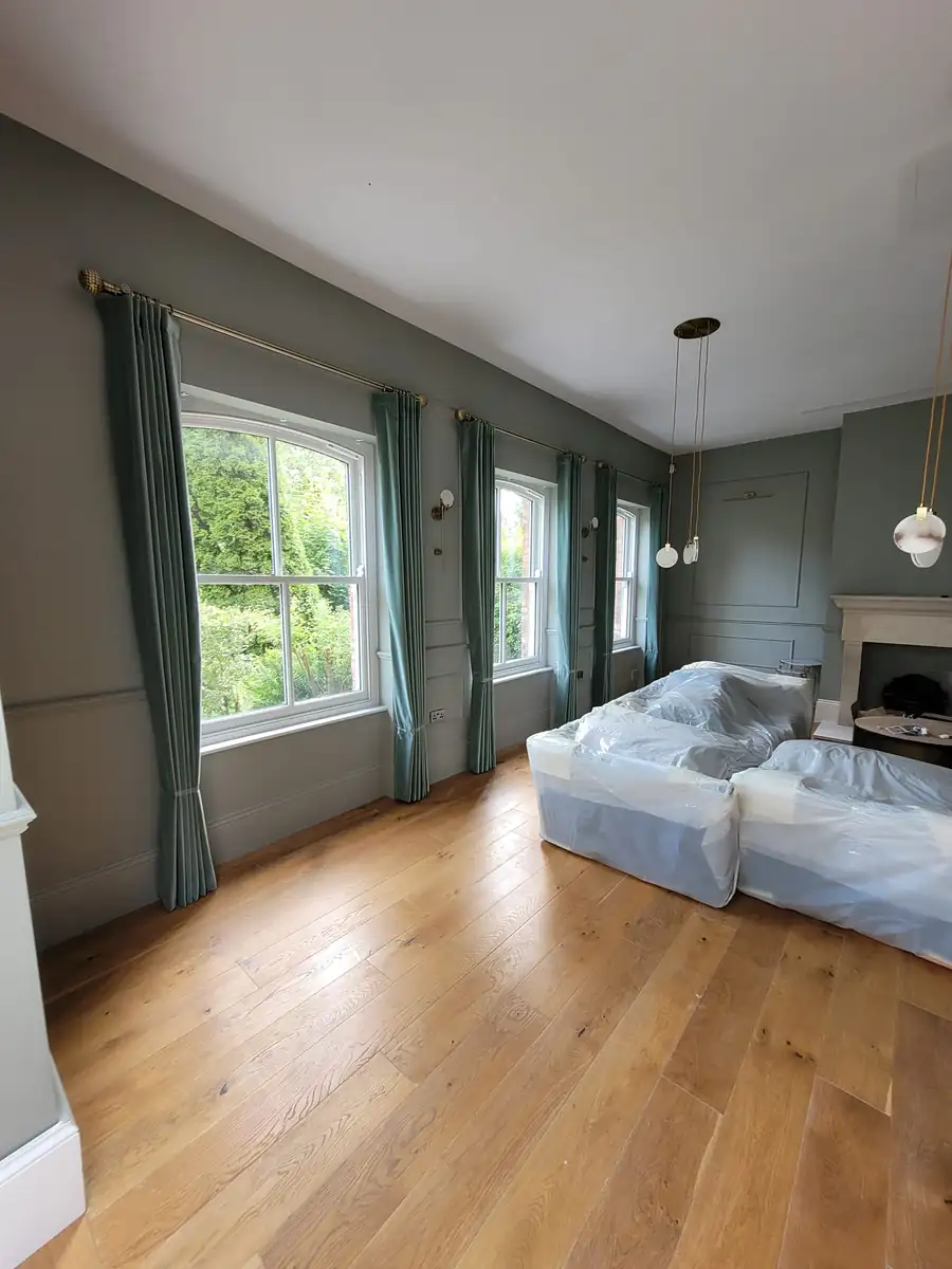 Renovated sitting room
